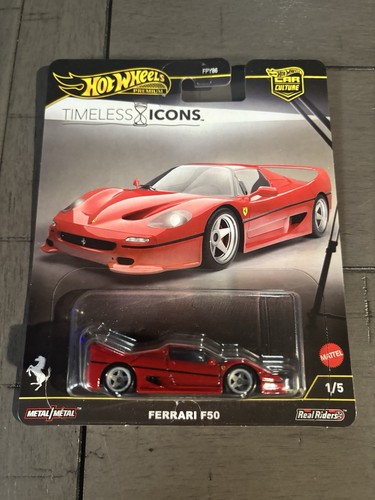 Hot wheels ferrari - f50, red